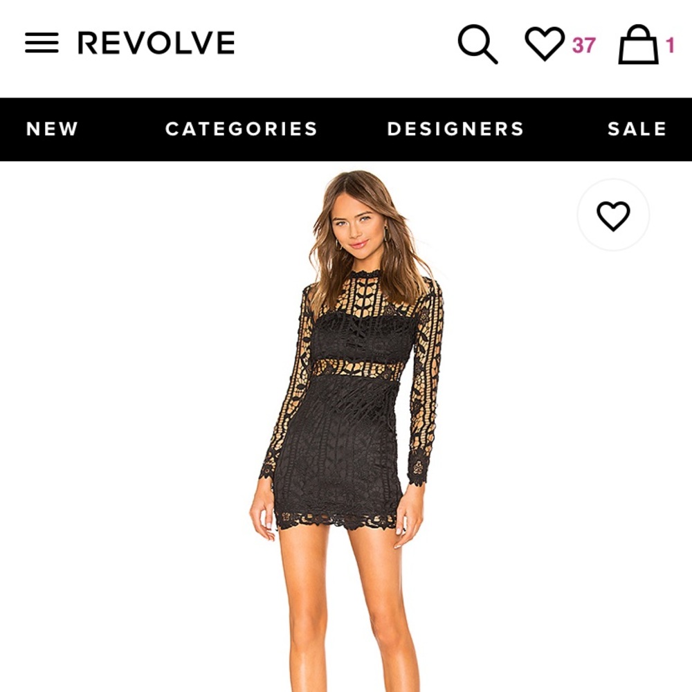 NWT superdown revolve dress